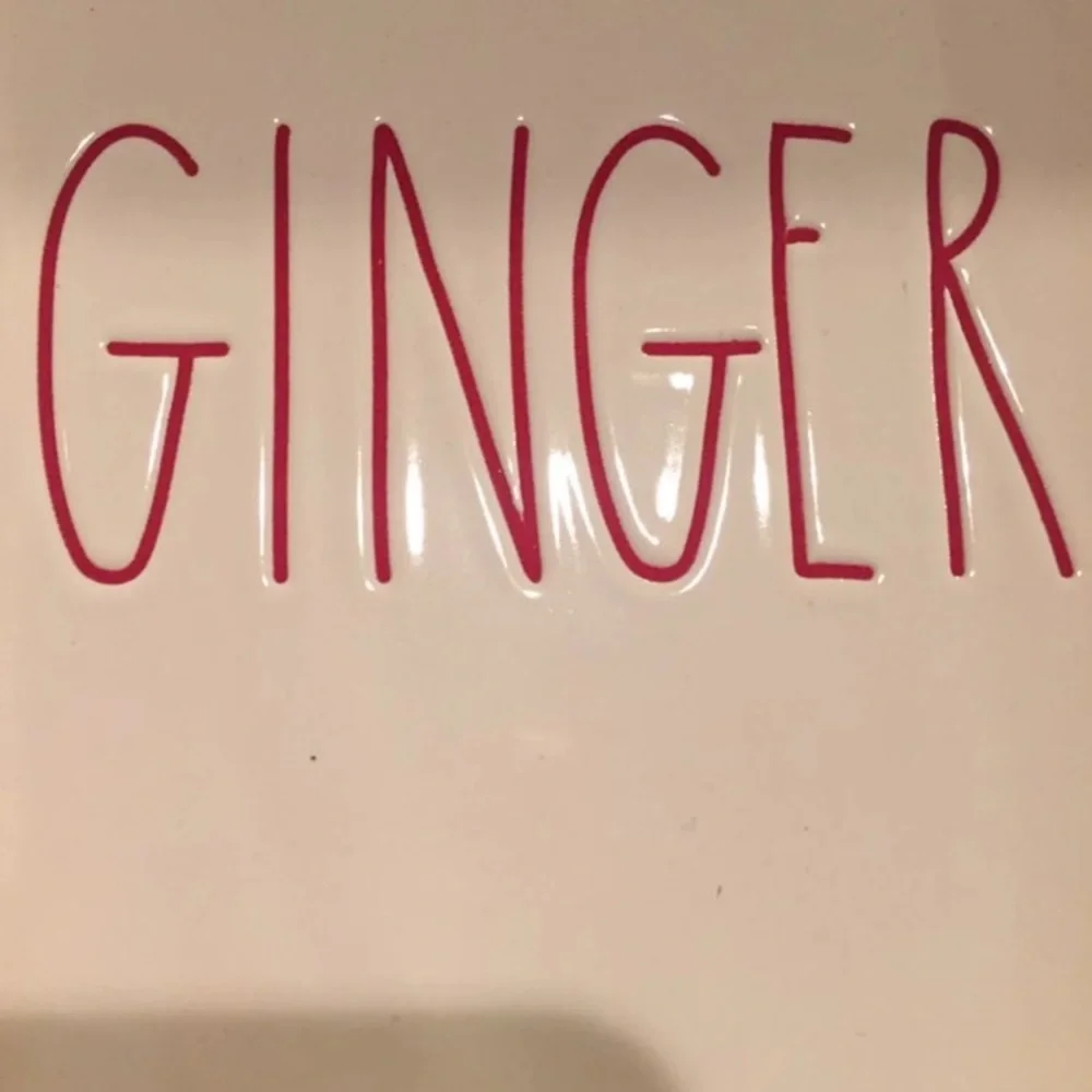 Re Dunn GINGERBREAD Baking Dish Christmas red
